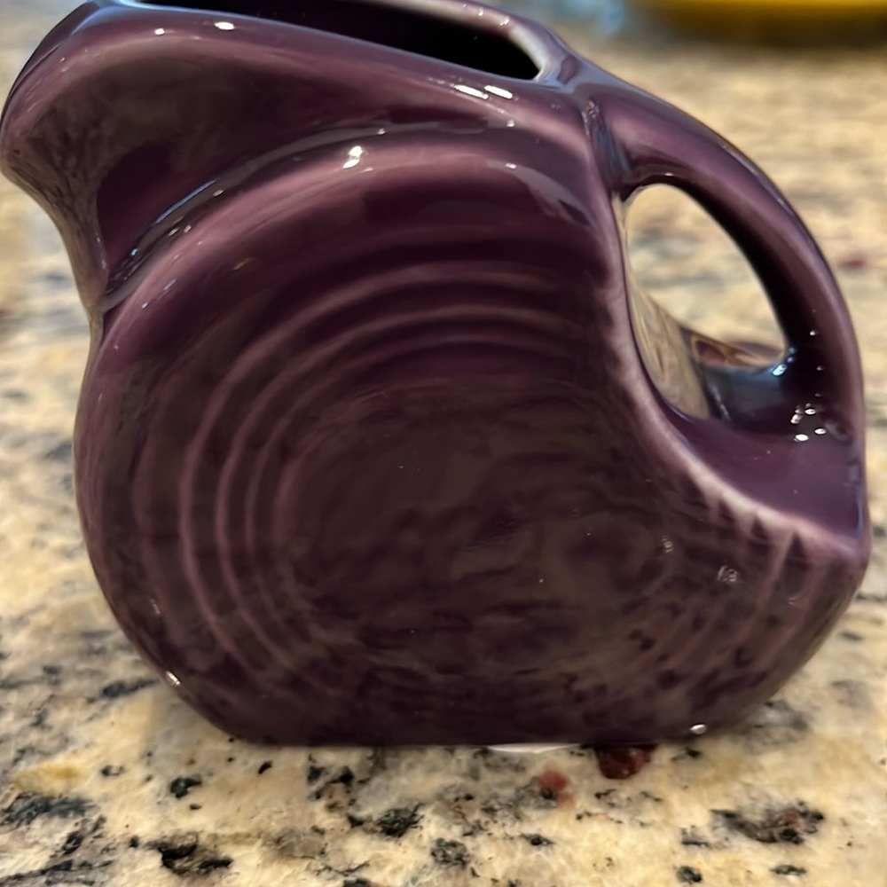 Fiestaware Mini Disc Pitcher, Mulberry